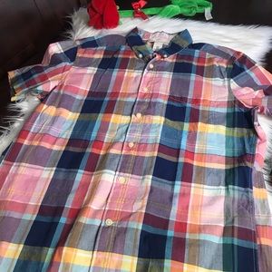 🌼H&M men cotton short sleeve shirt regular fit🌼